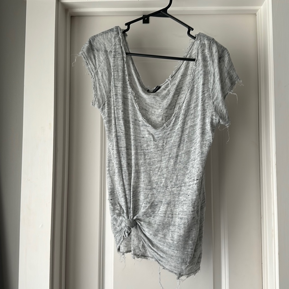 Brandy Melville distressed tee